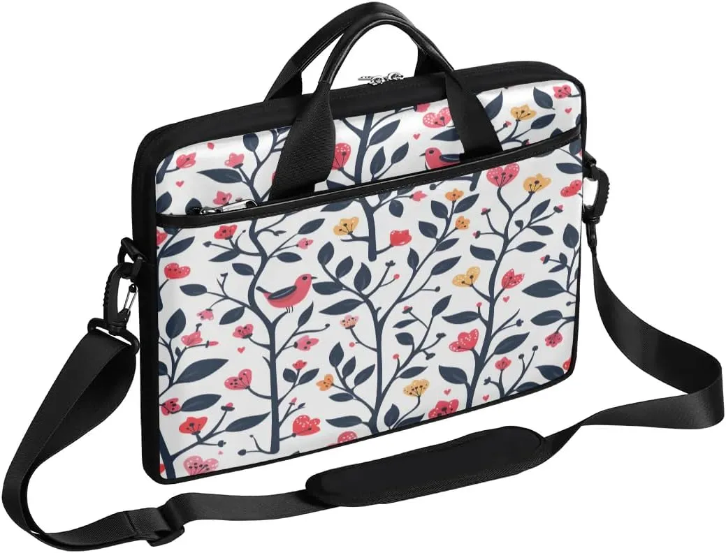 Laptop Shoulder Bag for 13-15 Inch Waterproof Laptop Sleeve Case Bag Slim Computer Carry Case Computer Cases for Laptops
