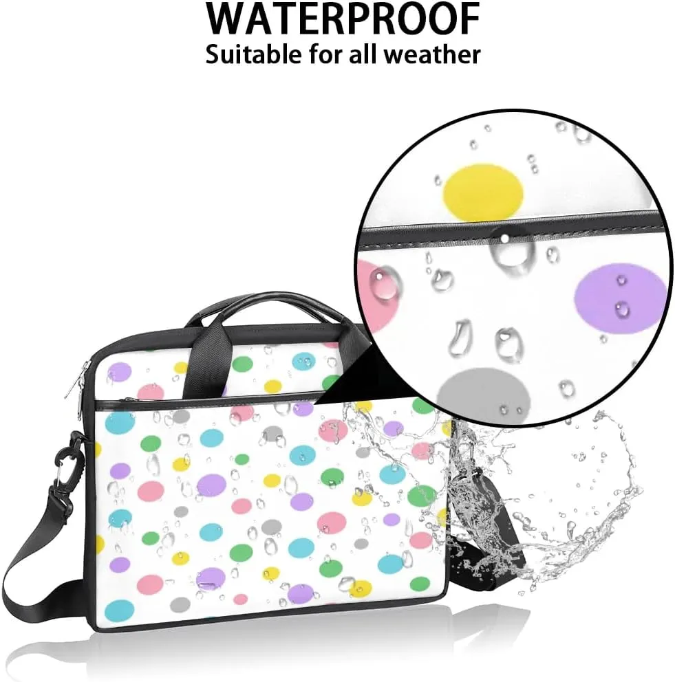Laptop Shoulder Bag for 13-15 Inch Waterproof Laptop Sleeve Case Bag Slim Computer Carry Case Computer Cases for Laptops