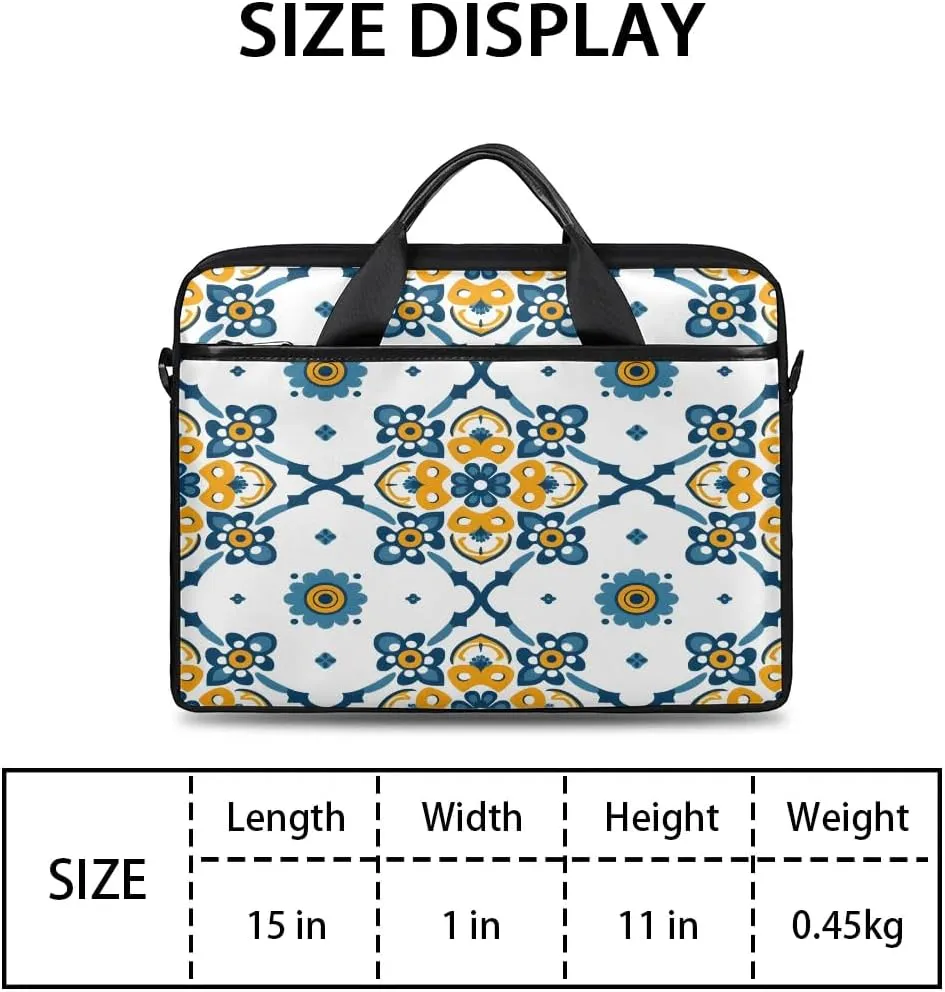 Laptop Shoulder Bag for 13-15 Inch Waterproof Laptop Sleeve Case Bag Slim Computer Carry Case Computer Cases for Laptops