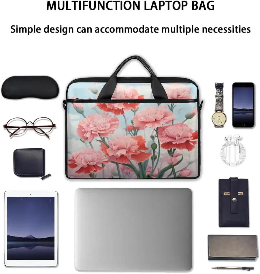 Laptop Shoulder Bag for 13-15 Inch Waterproof Laptop Sleeve Case Bag Slim Computer Carry Case Computer Cases for Laptops