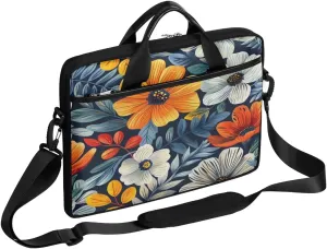 Laptop Shoulder Bag for 13-15 Inch Waterproof Laptop Sleeve Case Bag Slim Computer Carry Case Computer Cases for Laptops