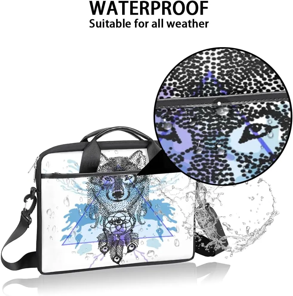 Laptop Shoulder Bag for 13-15 Inch Waterproof Laptop Sleeve Case Bag Slim Computer Carry Case Computer Cases for Laptops