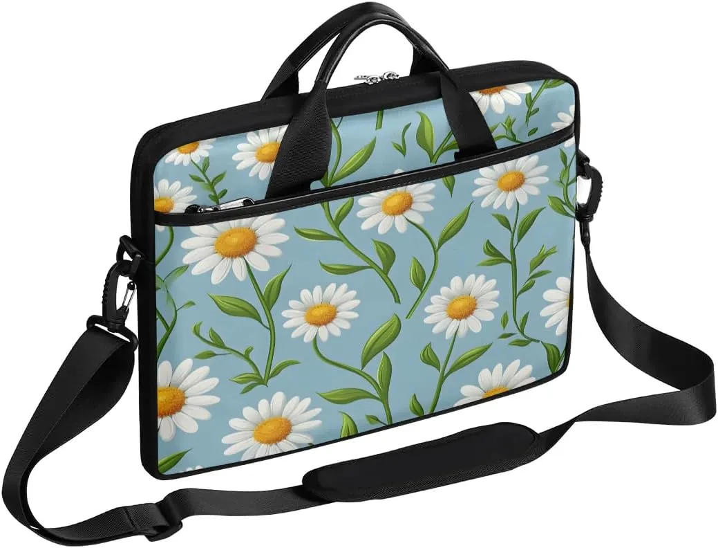 Laptop Shoulder Bag for 13-15 Inch Waterproof Laptop Sleeve Case Bag Slim Computer Carry Case Computer Cases for Laptops