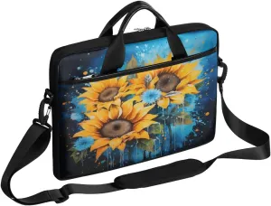 Laptop Shoulder Bag for 13-15 Inch Waterproof Laptop Sleeve Case Bag Slim Computer Carry Case Computer Cases for Laptops