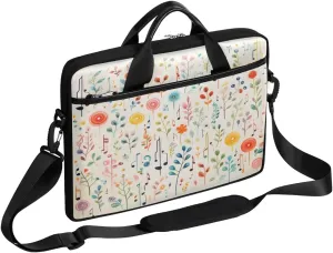 Laptop Shoulder Bag for 13-15 Inch Waterproof Laptop Sleeve Case Bag Slim Computer Carry Case Computer Cases for Laptops