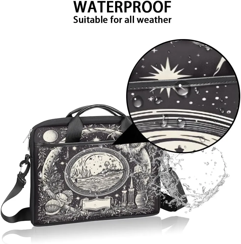 Laptop Shoulder Bag for 13-15 Inch Waterproof Laptop Sleeve Case Bag Slim Computer Carry Case Computer Cases for Laptops