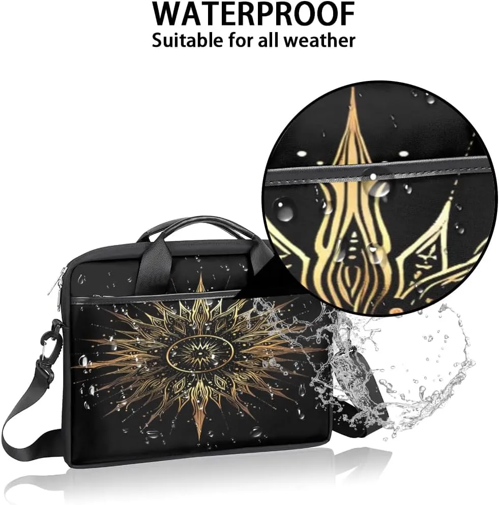 Laptop Shoulder Bag for 13-15 Inch Waterproof Laptop Sleeve Case Bag Slim Computer Carry Case Computer Cases for Laptops