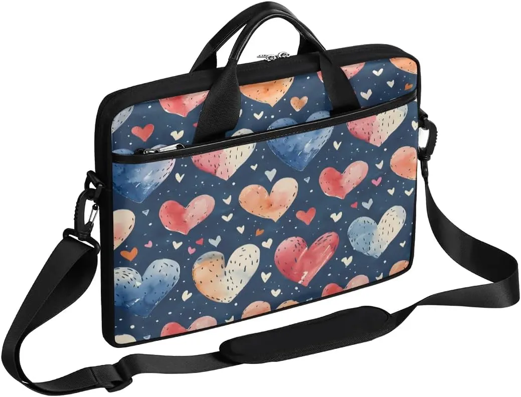 Laptop Shoulder Bag for 13-15 Inch Waterproof Laptop Sleeve Case Bag Slim Computer Carry Case Computer Cases for Laptops