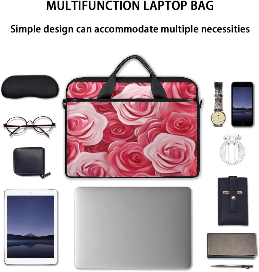 Laptop Shoulder Bag for 13-15 Inch Waterproof Laptop Sleeve Case Bag Slim Computer Carry Case Computer Cases for Laptops