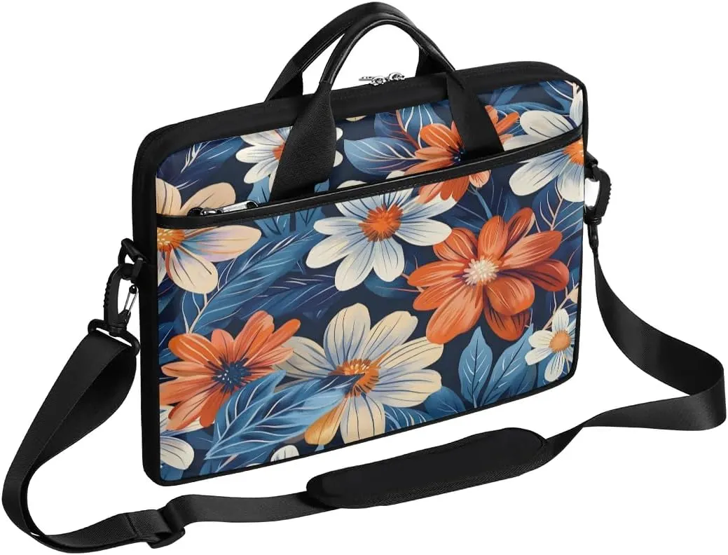 Laptop Shoulder Bag for 13-15 Inch Waterproof Laptop Sleeve Case Bag Slim Computer Carry Case Computer Cases for Laptops
