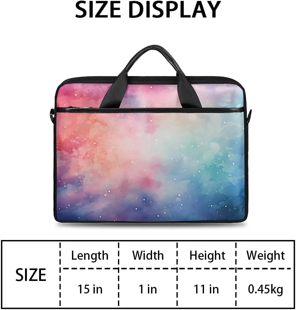 Laptop Shoulder Bag for 13-15 Inch Waterproof Laptop Sleeve Case Bag Slim Computer Carry Case Computer Cases for Laptops