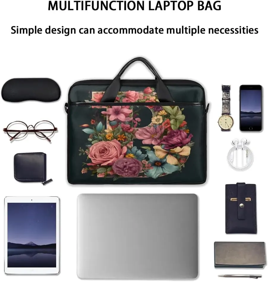 Laptop Shoulder Bag for 13-15 Inch Waterproof Laptop Sleeve Case Bag Slim Computer Carry Case Computer Cases for Laptops