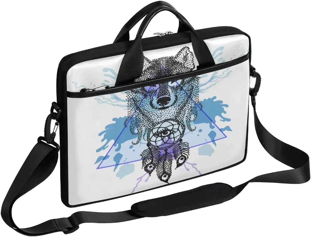 Laptop Shoulder Bag for 13-15 Inch Waterproof Laptop Sleeve Case Bag Slim Computer Carry Case Computer Cases for Laptops