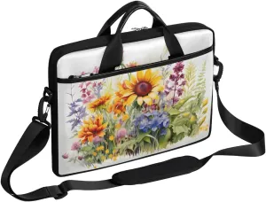 Laptop Shoulder Bag for 13-15 Inch Waterproof Laptop Sleeve Case Bag Slim Computer Carry Case Computer Cases for Laptops