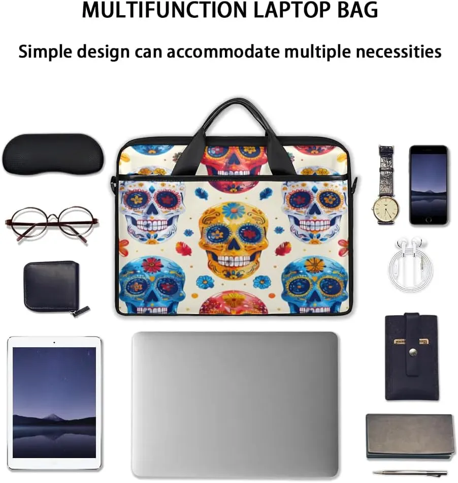 Laptop Shoulder Bag for 13-15 Inch Waterproof Laptop Sleeve Case Bag Slim Computer Carry Case Computer Cases for Laptops