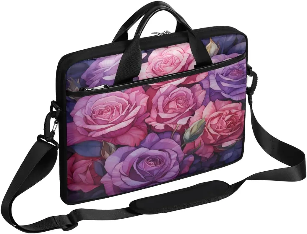 Laptop Shoulder Bag for 13-15 Inch Waterproof Laptop Sleeve Case Bag Slim Computer Carry Case Computer Cases for Laptops
