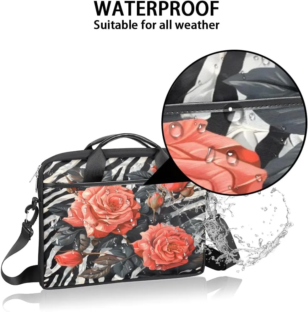 Laptop Shoulder Bag for 13-15 Inch Waterproof Laptop Sleeve Case Bag Slim Computer Carry Case Computer Cases for Laptops