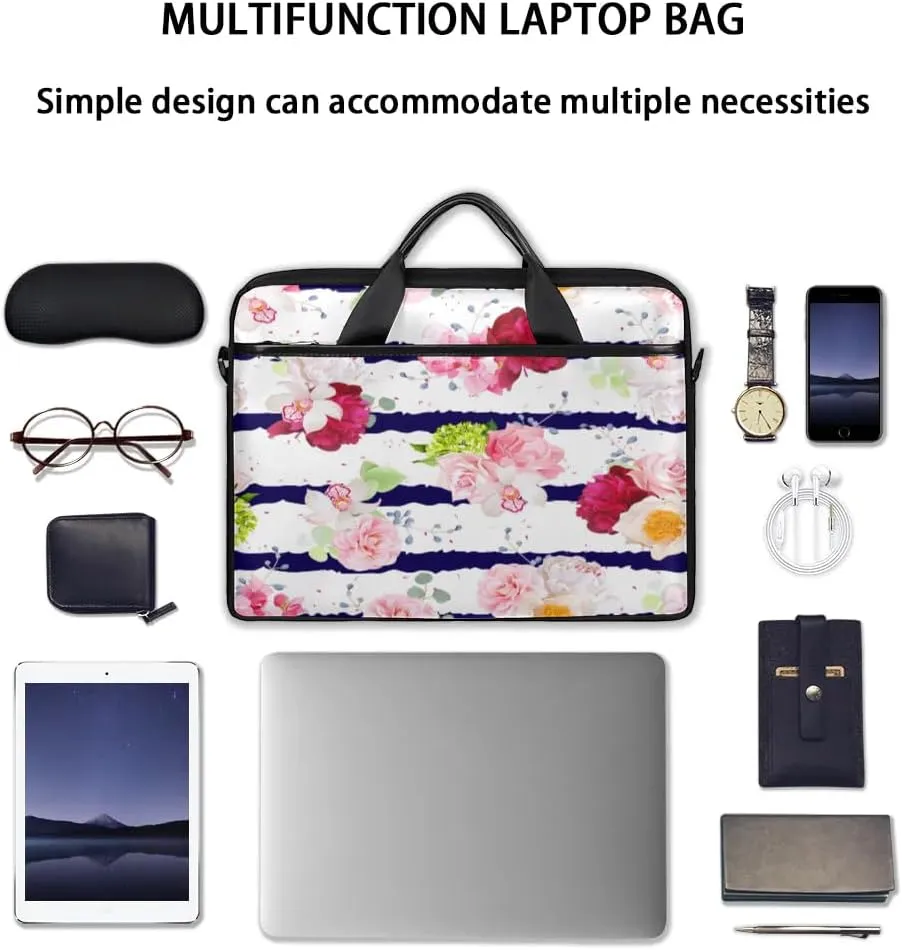 Laptop Shoulder Bag for 13-15 Inch Waterproof Laptop Sleeve Case Bag Slim Computer Carry Case Computer Cases for Laptops