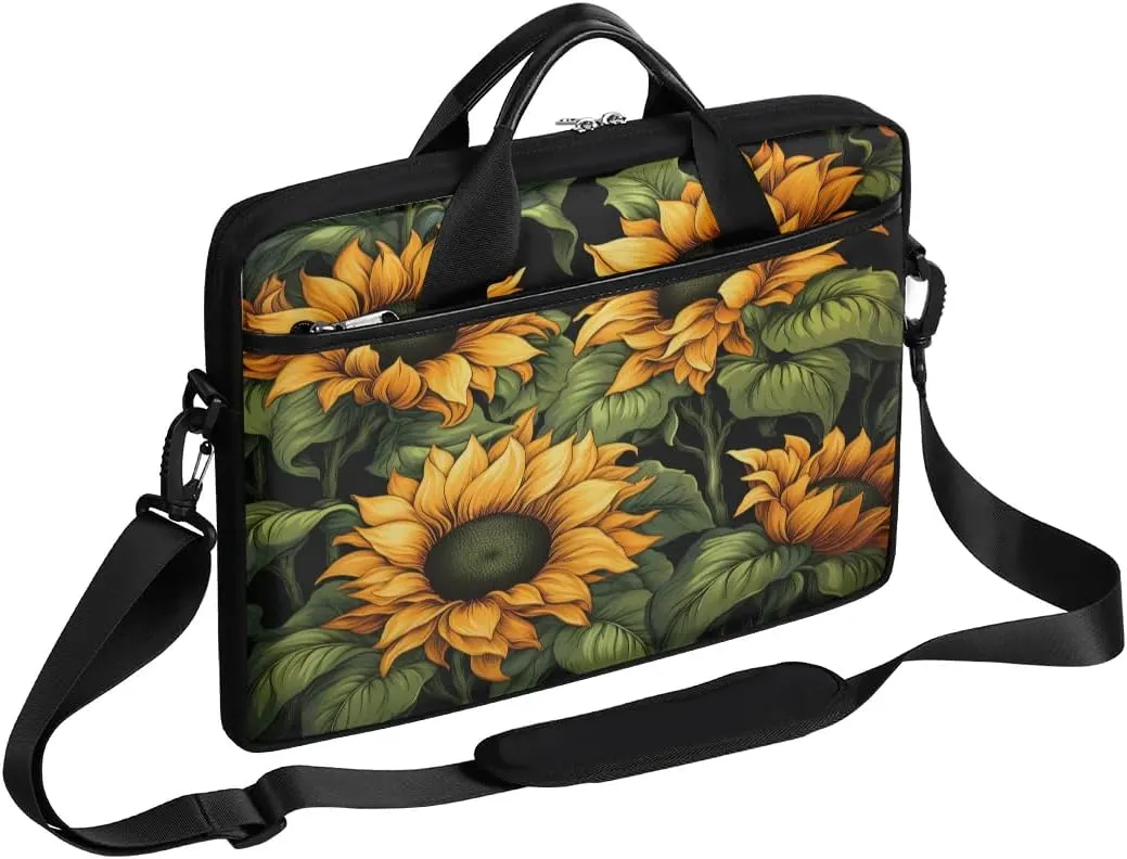Laptop Shoulder Bag for 13-15 Inch Waterproof Laptop Sleeve Case Bag Slim Computer Carry Case Computer Cases for Laptops