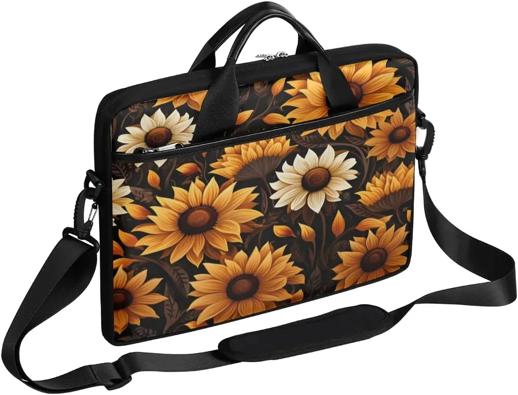 Laptop Shoulder Bag for 13-15 Inch Waterproof Laptop Sleeve Case Bag Slim Computer Carry Case Computer Cases for Laptops