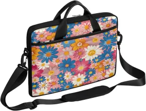 Laptop Shoulder Bag for 13-15 Inch Waterproof Laptop Sleeve Case Bag Slim Computer Carry Case Computer Cases for Laptops