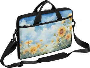 Laptop Shoulder Bag for 13-15 Inch Waterproof Laptop Sleeve Case Bag Slim Computer Carry Case Computer Cases for Laptops