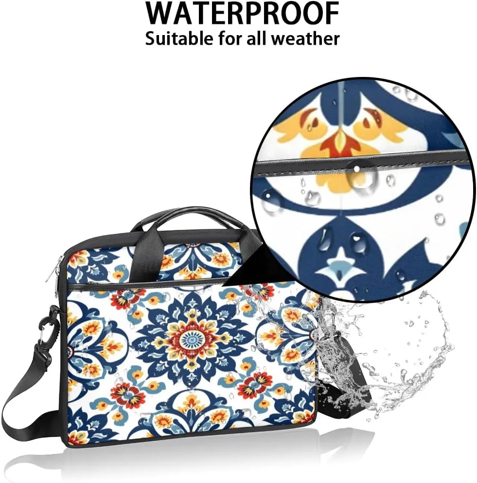 Laptop Shoulder Bag for 13-15 Inch Waterproof Laptop Sleeve Case Bag Slim Computer Carry Case Computer Cases for Laptops