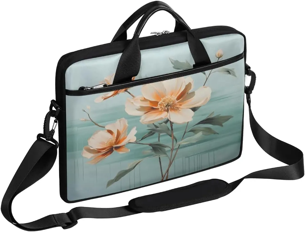 Laptop Shoulder Bag for 13-15 Inch Waterproof Laptop Sleeve Case Bag Slim Computer Carry Case Computer Cases for Laptops