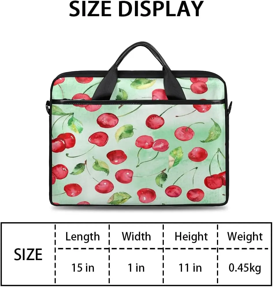 Laptop Shoulder Bag for 13-15 Inch Waterproof Laptop Sleeve Case Bag Slim Computer Carry Case Computer Cases for Laptops