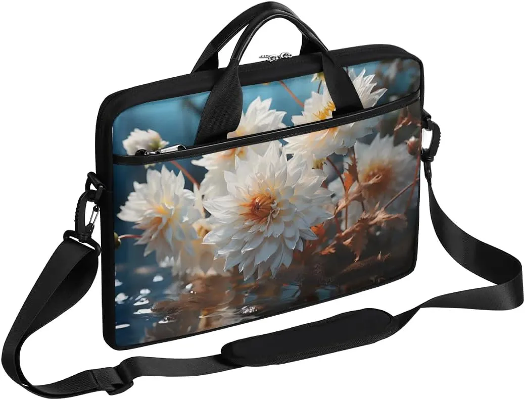 Laptop Shoulder Bag for 13-15 Inch Waterproof Laptop Sleeve Case Bag Slim Computer Carry Case Computer Cases for Laptops