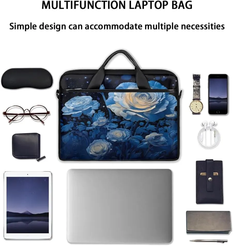 Laptop Shoulder Bag for 13-15 Inch Waterproof Laptop Sleeve Case Bag Slim Computer Carry Case Computer Cases for Laptops