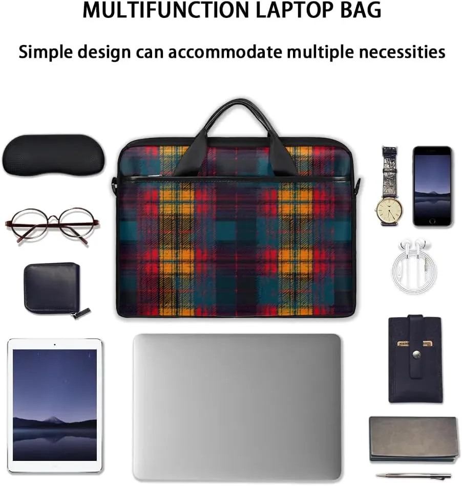 Laptop Shoulder Bag for 13-15 Inch Waterproof Laptop Sleeve Case Bag Slim Computer Carry Case Computer Cases for Laptops