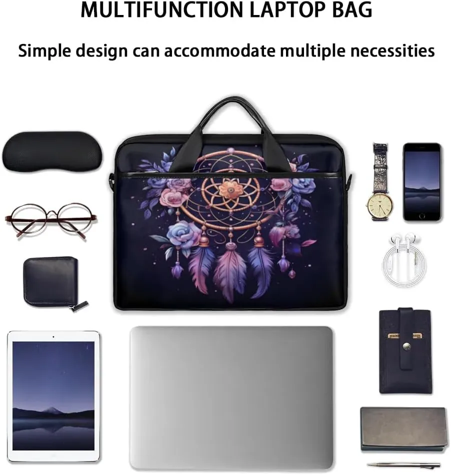 Laptop Shoulder Bag for 13-15 Inch Waterproof Laptop Sleeve Case Bag Slim Computer Carry Case Computer Cases for Laptops