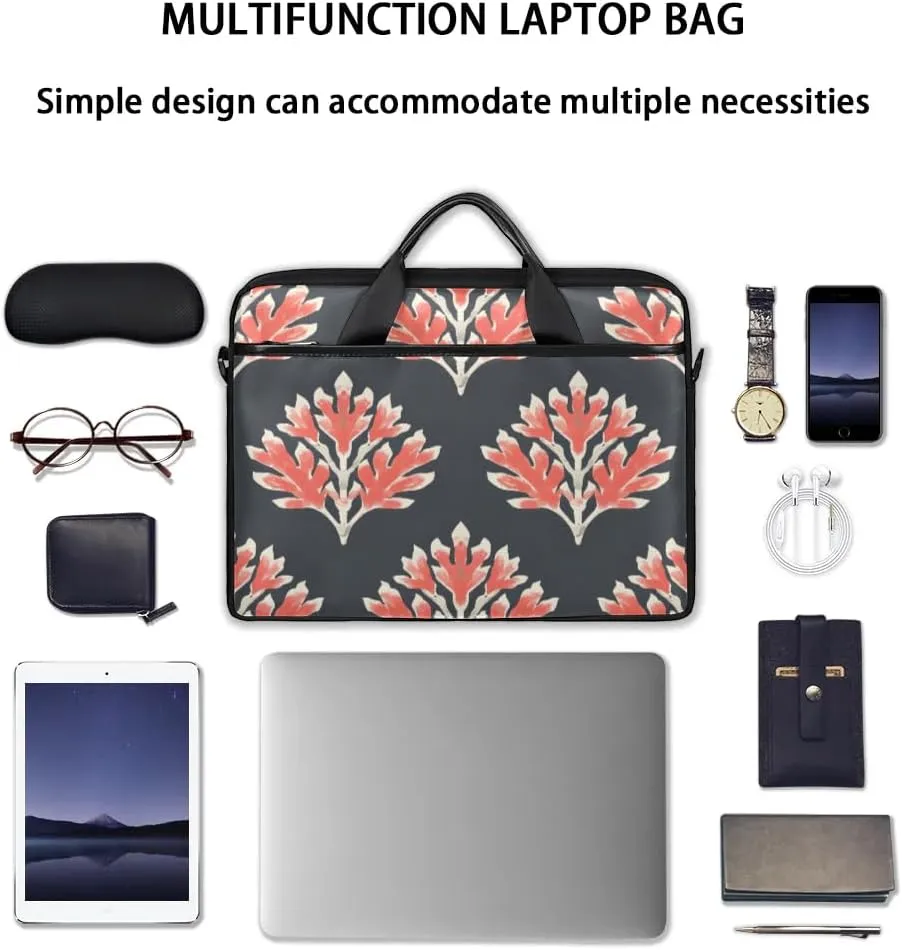 Laptop Shoulder Bag for 13-15 Inch Waterproof Laptop Sleeve Case Bag Slim Computer Carry Case Computer Cases for Laptops