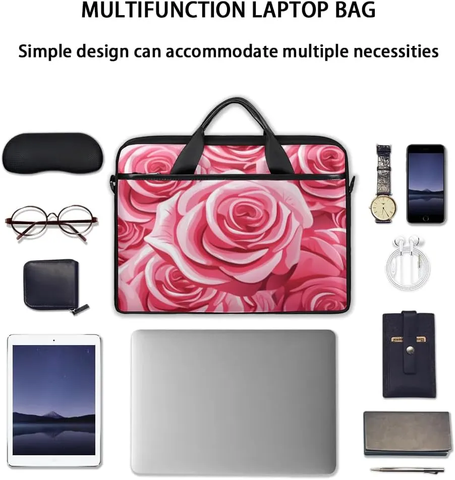 Laptop Shoulder Bag for 13-15 Inch Waterproof Laptop Sleeve Case Bag Slim Computer Carry Case Computer Cases for Laptops