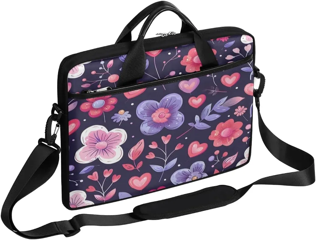 Laptop Shoulder Bag for 13-15 Inch Waterproof Laptop Sleeve Case Bag Slim Computer Carry Case Computer Cases for Laptops
