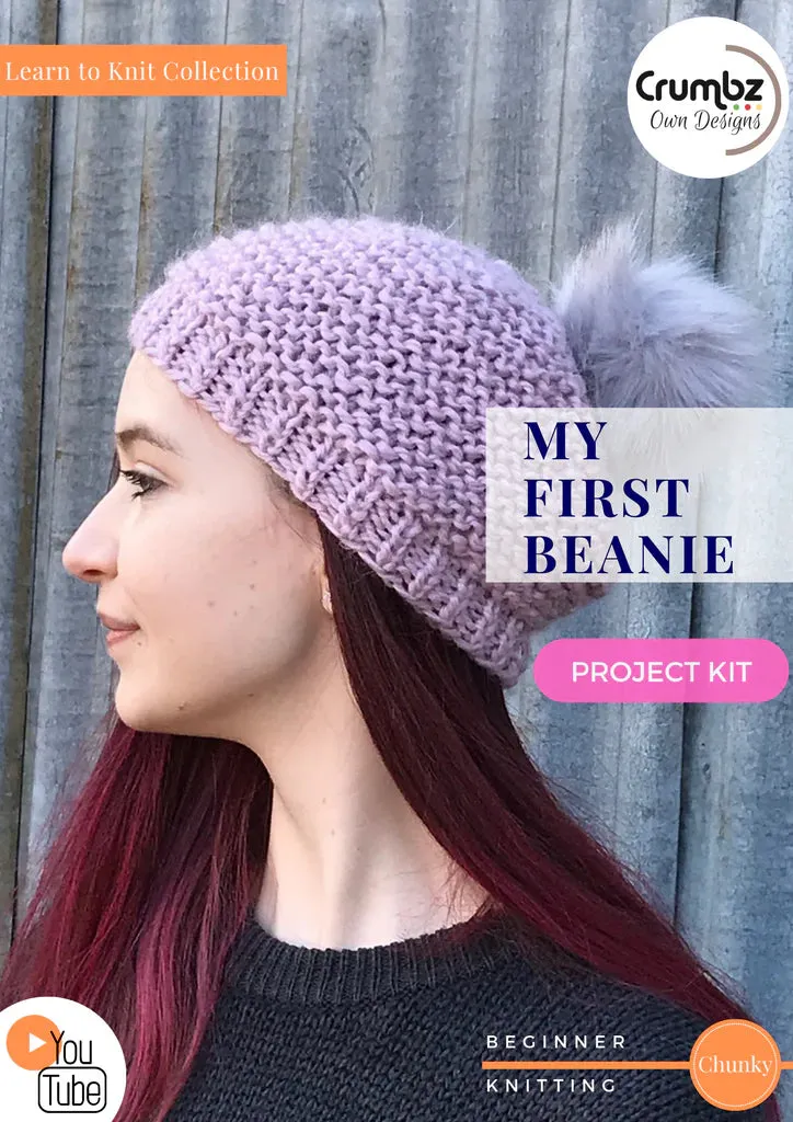 Learn to Knit Kit | Beginner Beanie