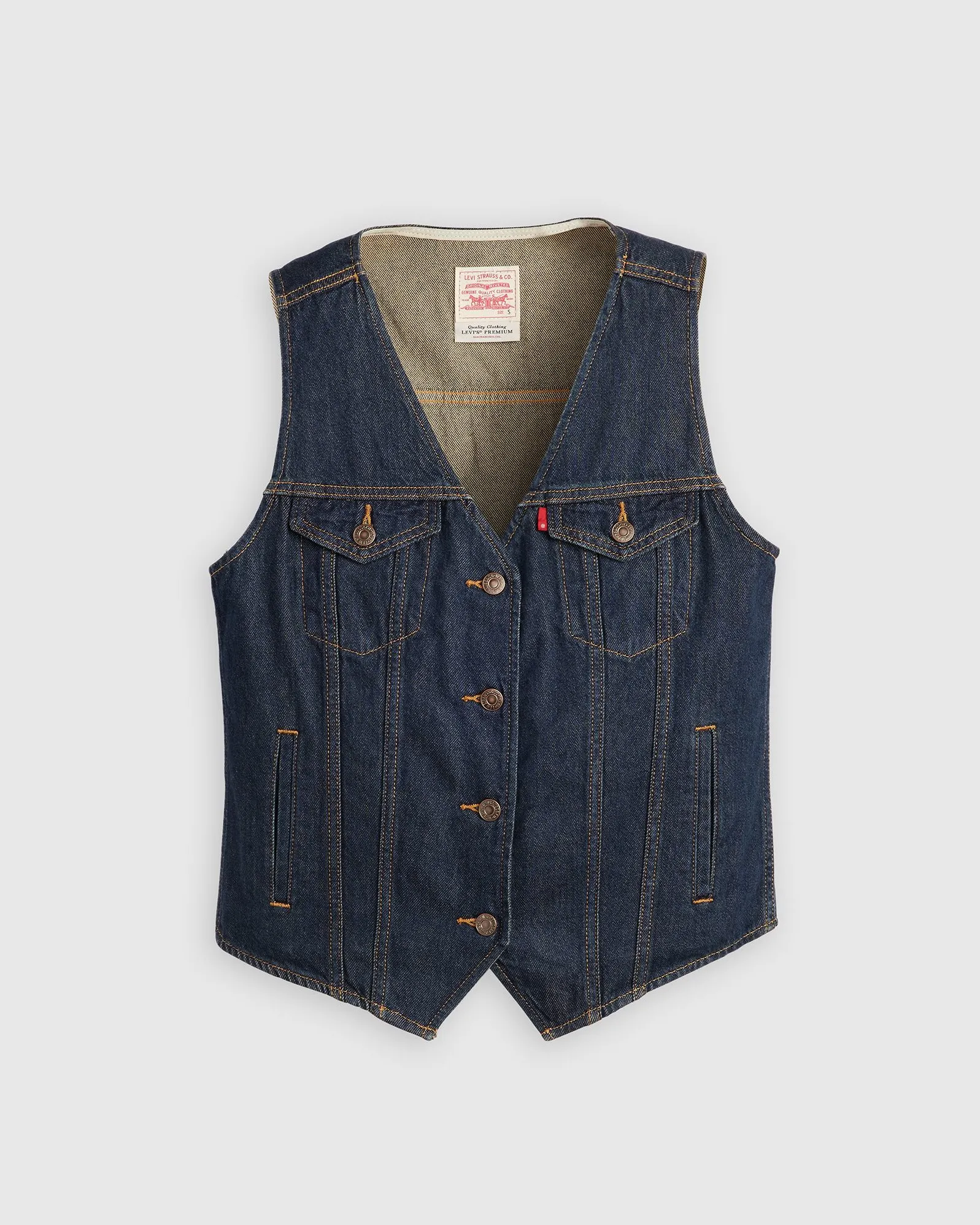 Levi's® Womens Loose Vest - Square Circle
