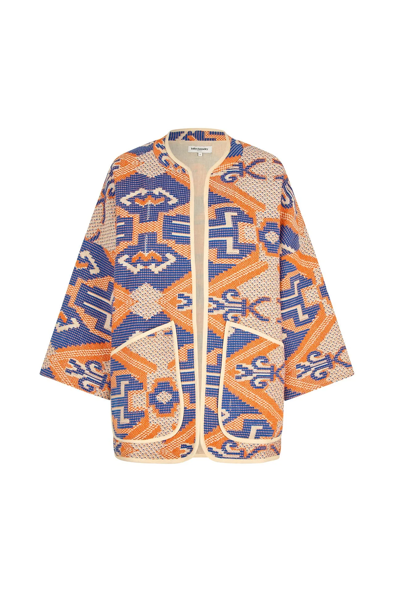 Lollys Laundry Orange Mixed Lulu Jacket