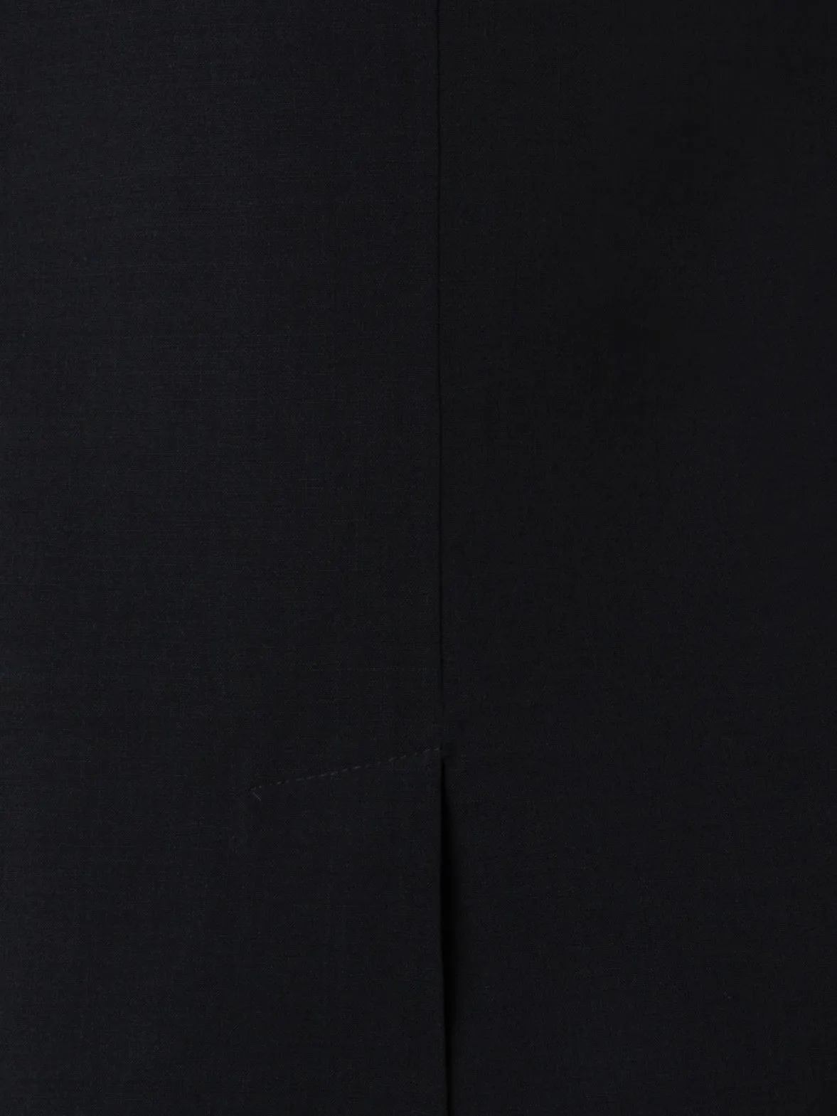 Long Jacket in Wool Double-Face