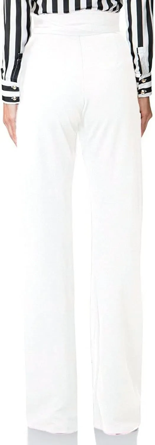 Lucuna Women's Dress Pants High Waisted Wide Leg Work Pants Slacks Office Business Casual Trousers