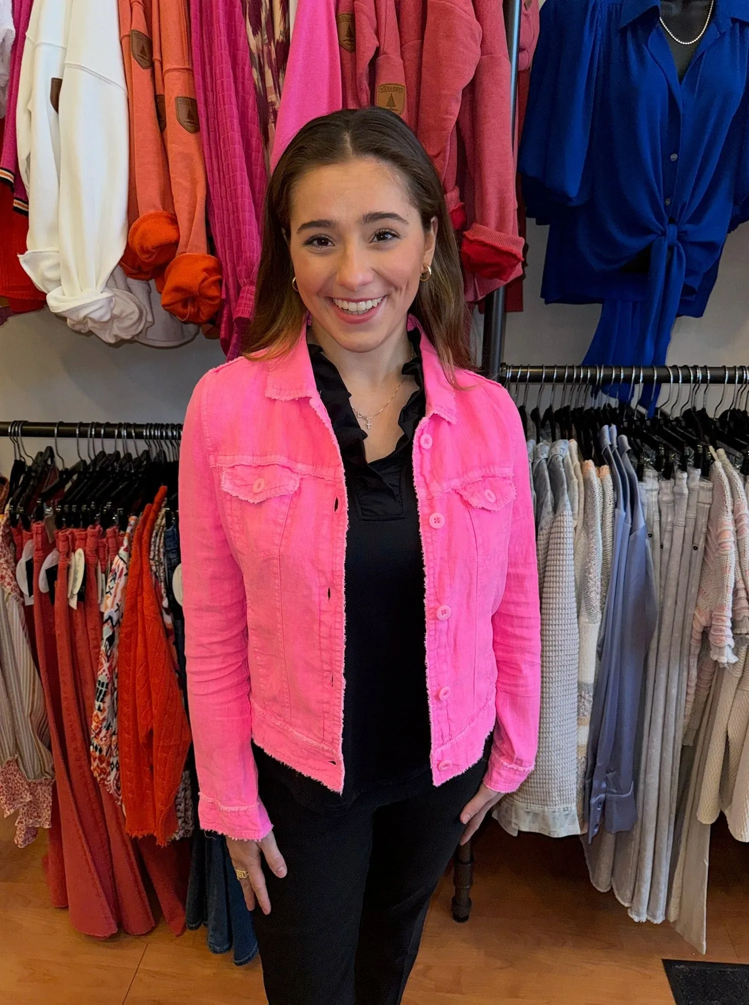 Lulu B Travel Jacket [BHP-LIN7403]