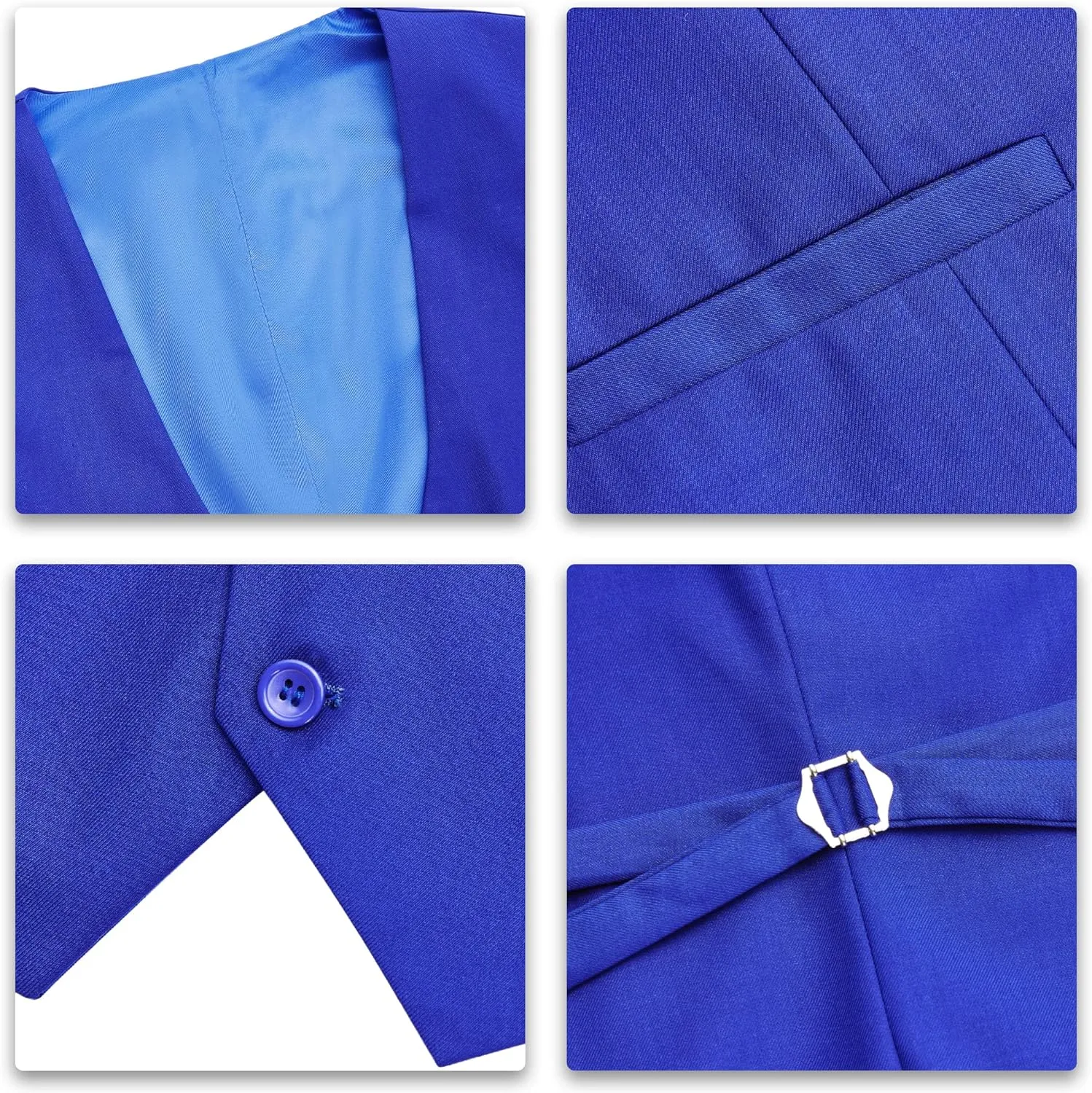 MAGE MALE Men's 3 Piece Suit Shawl Collar Slim Fit Elegant Tuxedo Solid One Button Wedding Party Blazer Vest Pants Set
