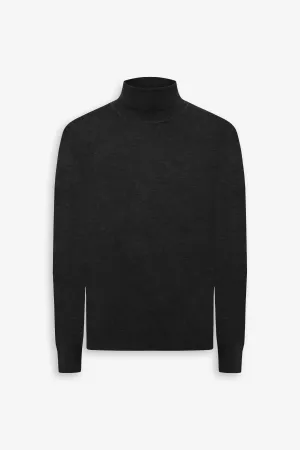 Maglia dolcevita basic nera