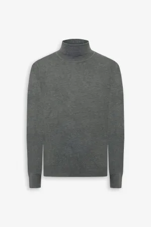 Maglia dolcevita basic verde