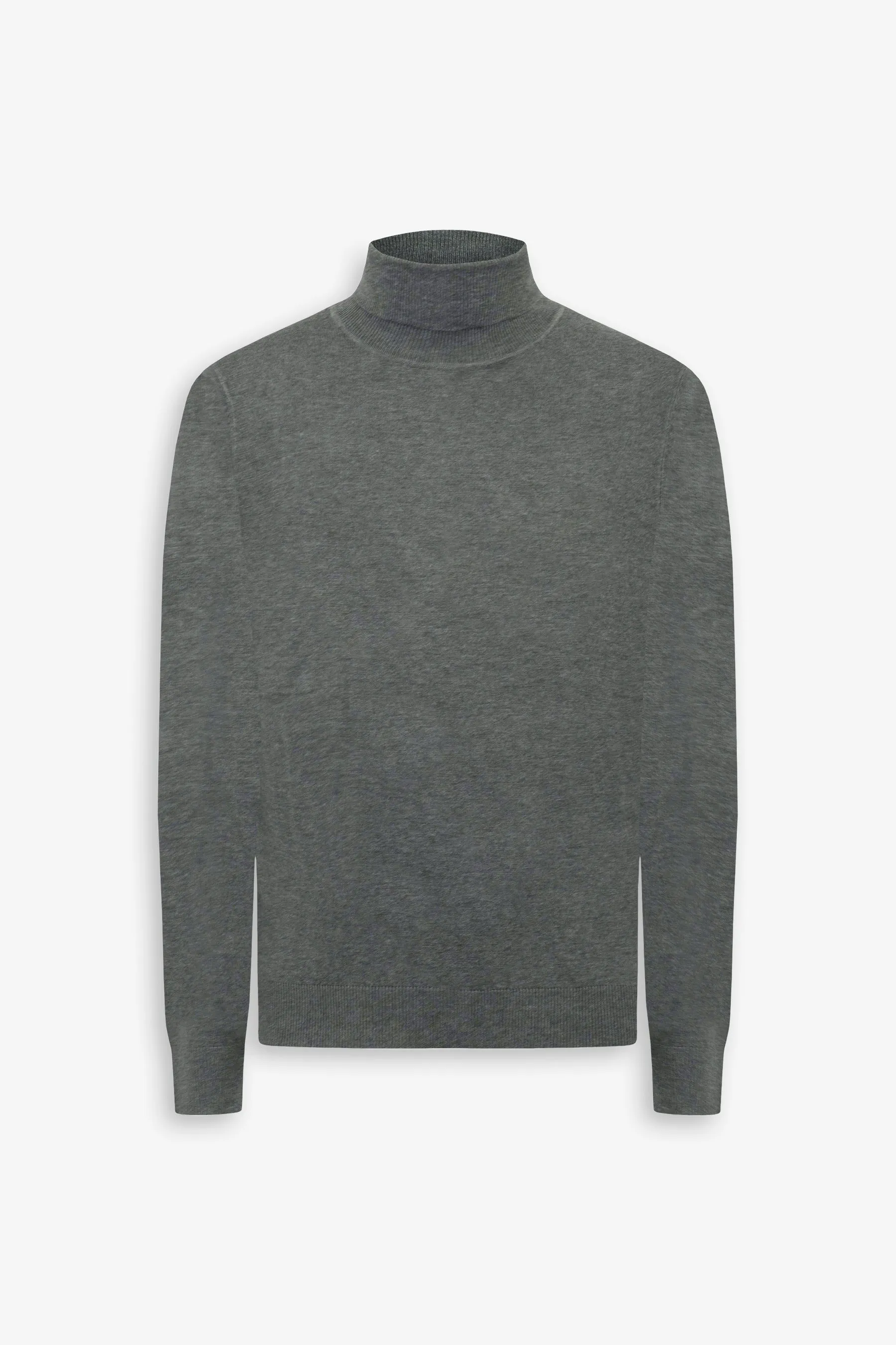 Maglia dolcevita basic verde