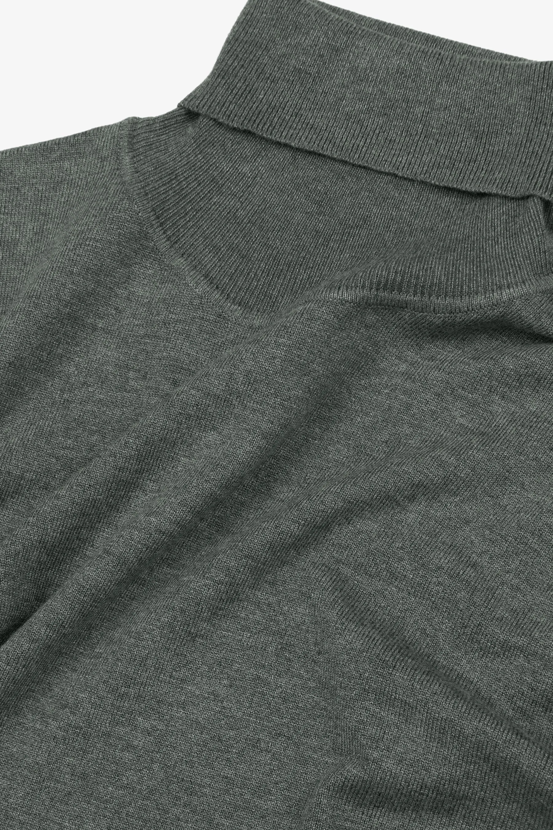 Maglia dolcevita basic verde