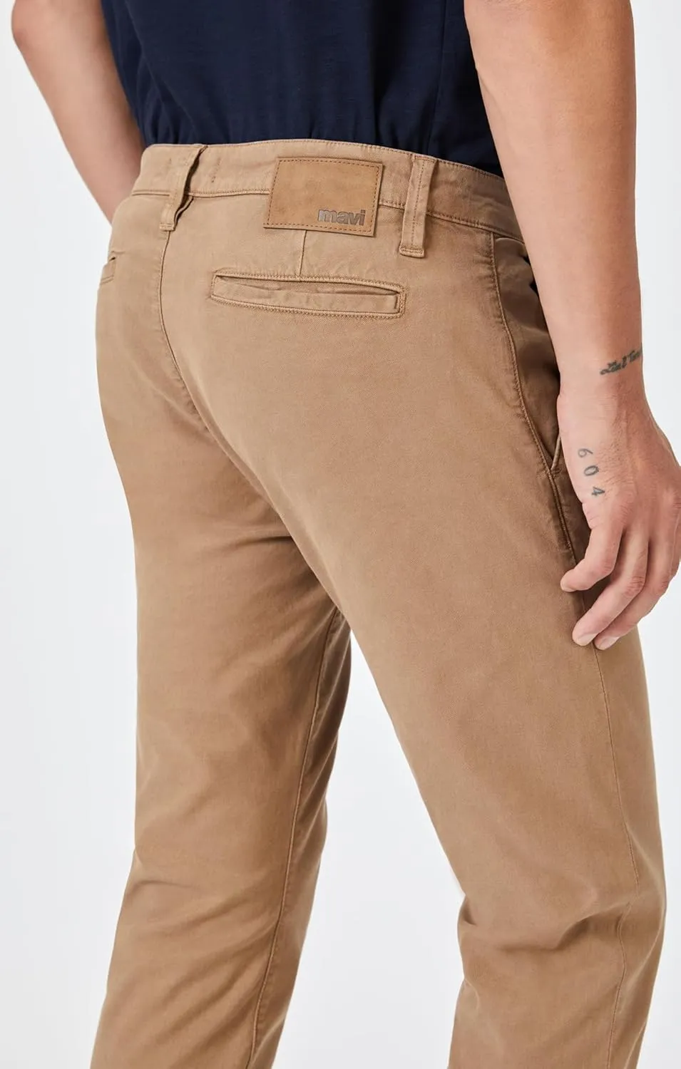 Mavi Men's Milton Mid Rise Slim Leg Chino Pants