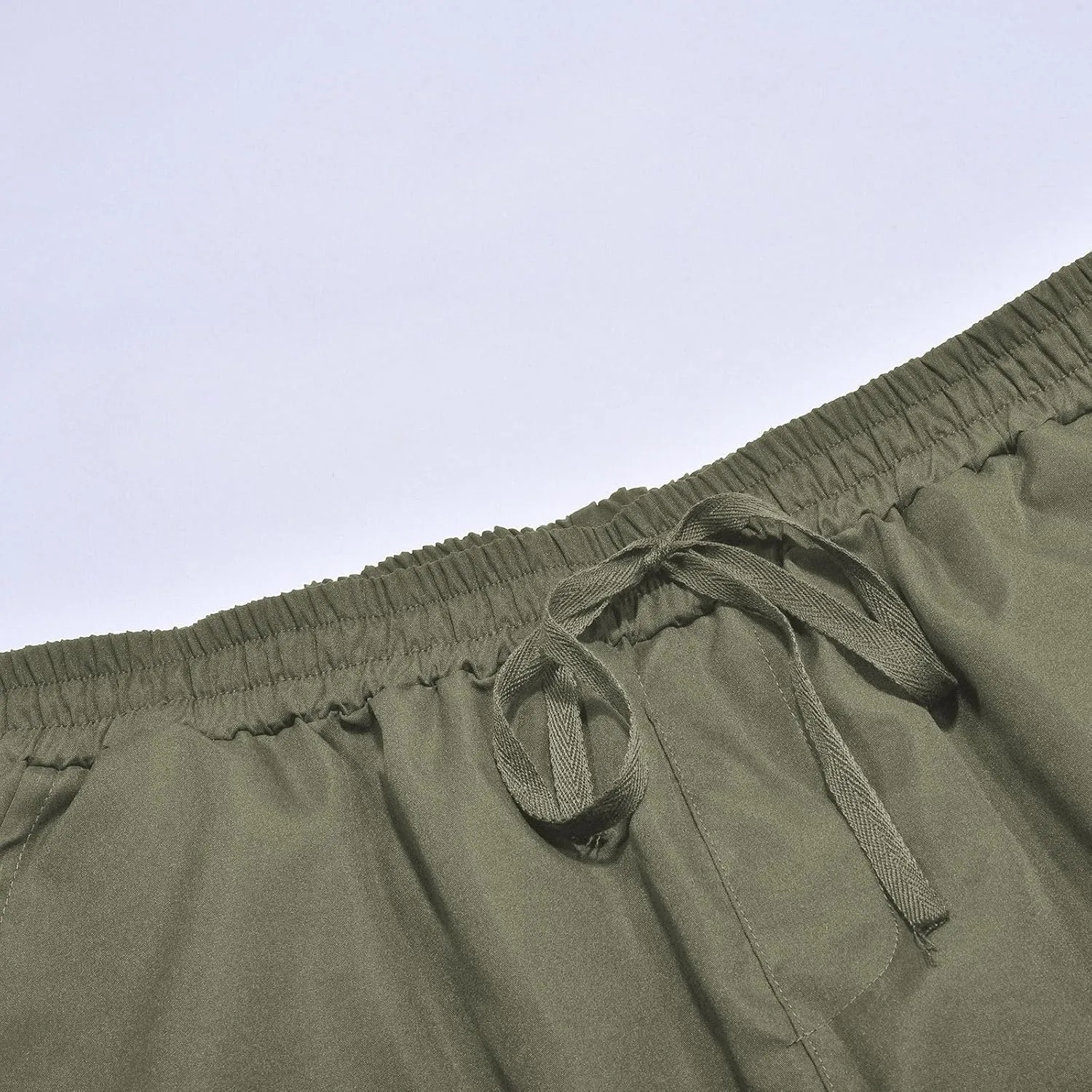 Men's 2023 Autumn Loose Fit Straight Cargo Pants Hiking Outdoor Recreation Pants Joggers Workwear Pants for Men