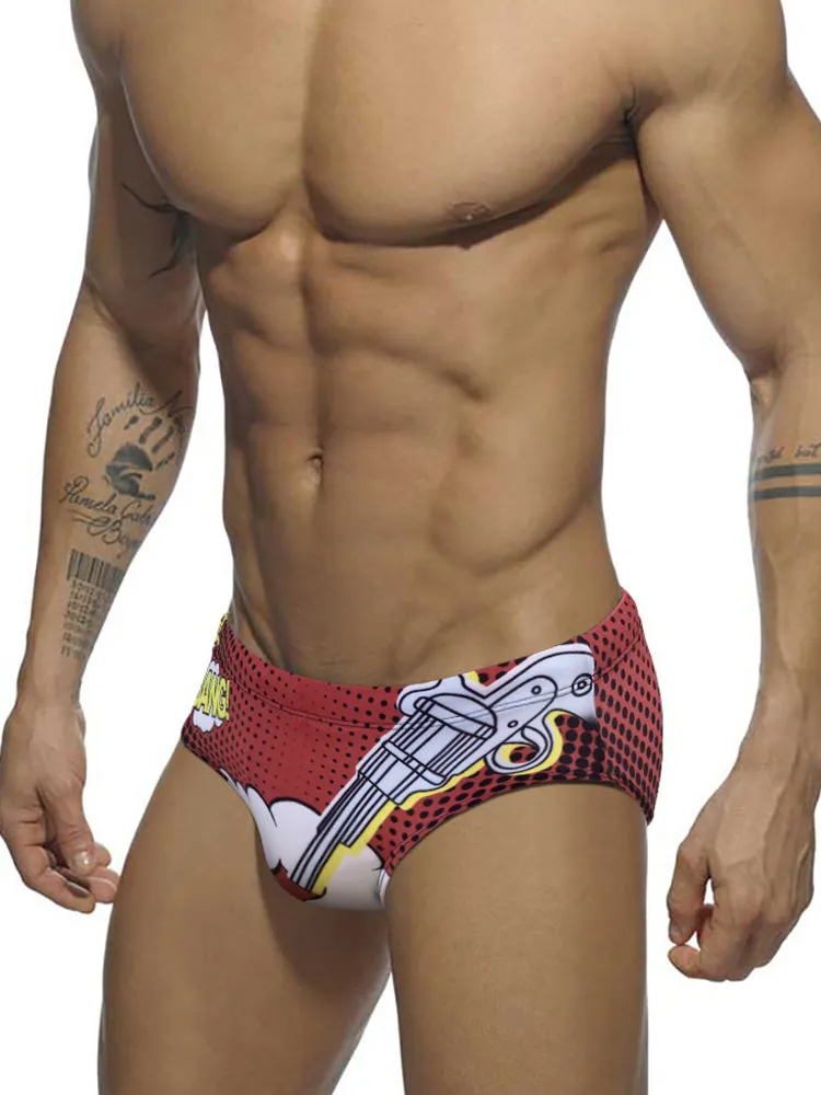 Men's Low-Rise Surfing Professional Swim Brief